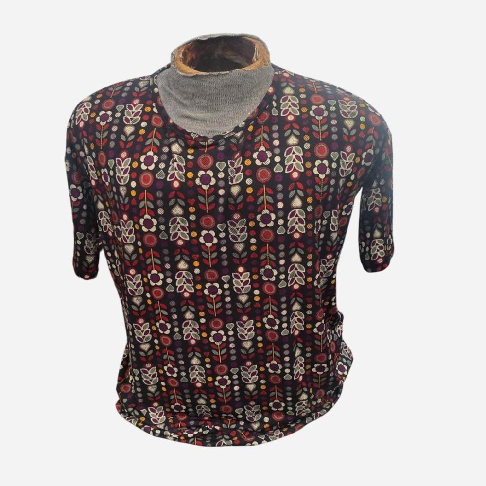 womens black lularoe irma aop xxs‎